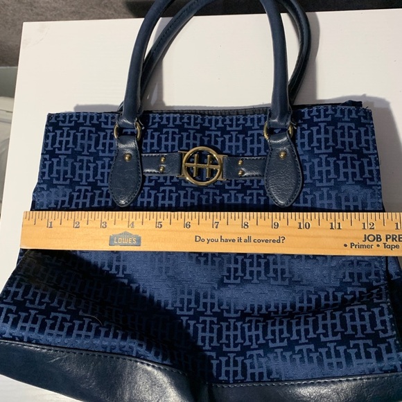 Tommy Hilfiger Navy Blue Tote Bag - Picture 6 of 9